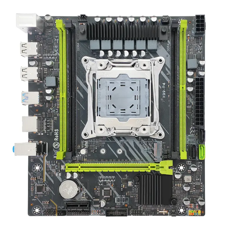 X99-P4-V5.23 Motherboard - C612 Chipset, 4*DDR4, High-Performance PC Upgrade Solution