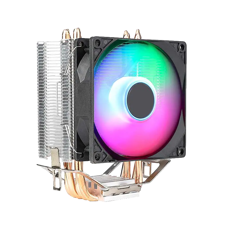 High-Performance CPU Fan4-08 with 4 Copper Heat...