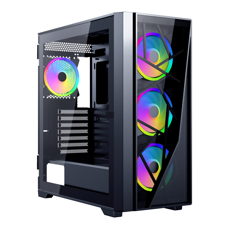 S-i932V2 PC CASE tempering glass It has an outs...
