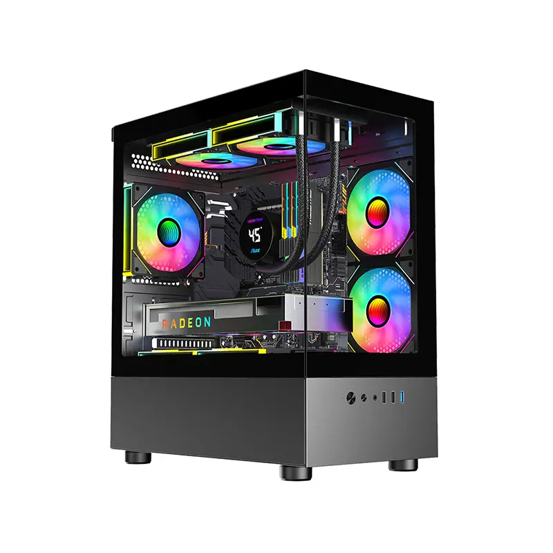 Easy To Disassemble Gaming Computer Case Factor...